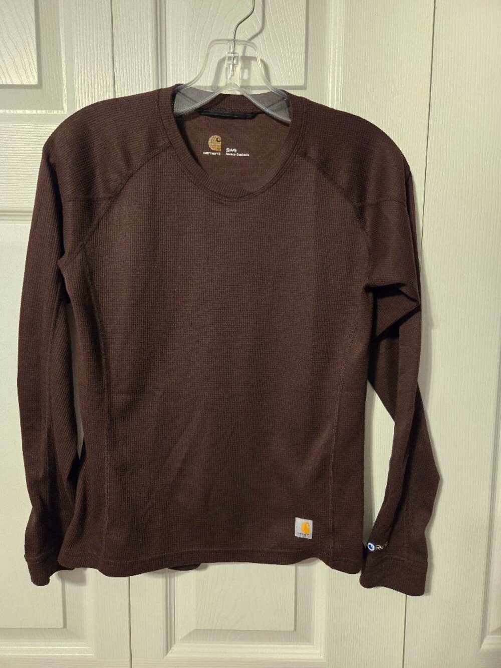 Carhartt Force Long Sleeve Waffle Base Layer, Size S.